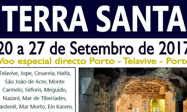Peregrinação à Terra Santa: setembro 2017