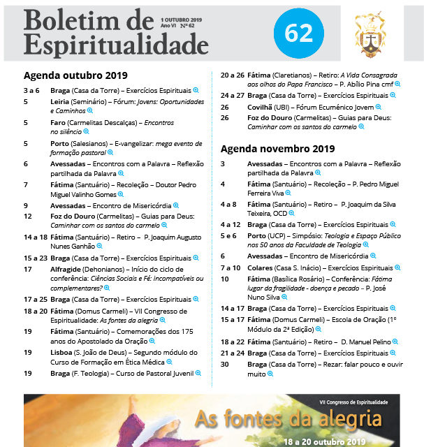 Nº 62 – OUTUBRO 2019