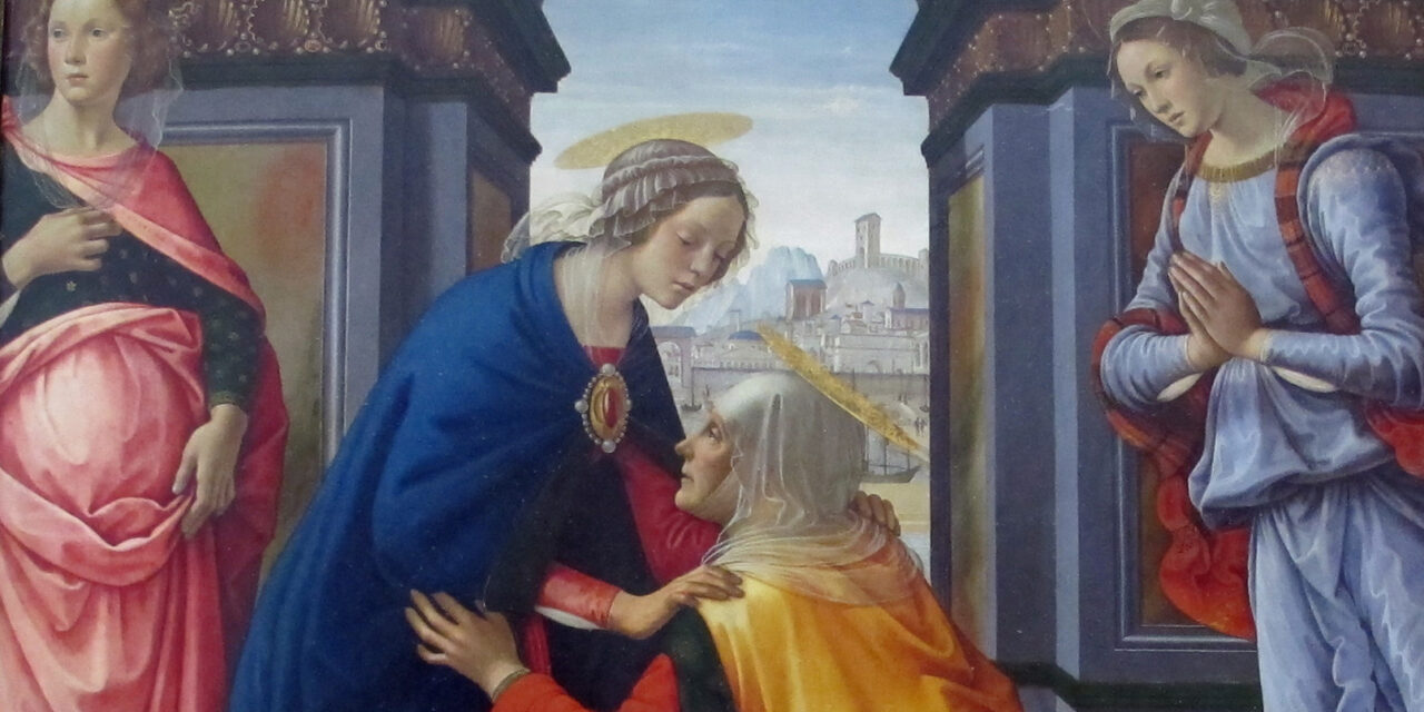 Palavras cruzadas na Visitação de Maria a Isabel – I