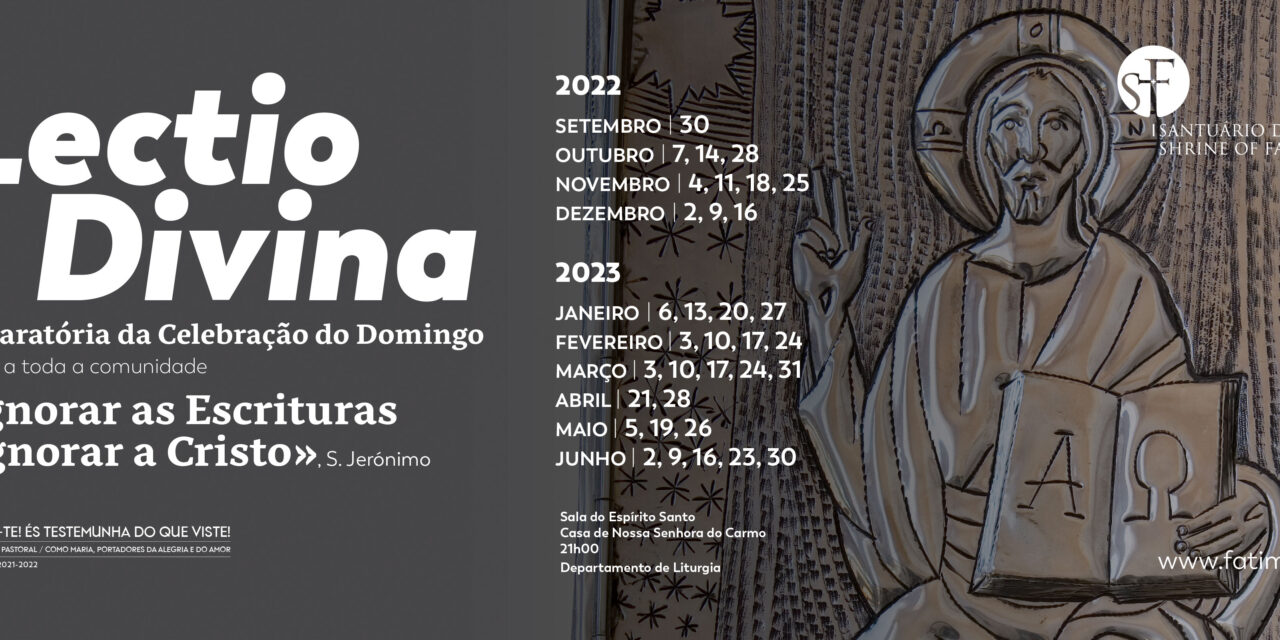 Santuário de Fátima: Lectio Divina