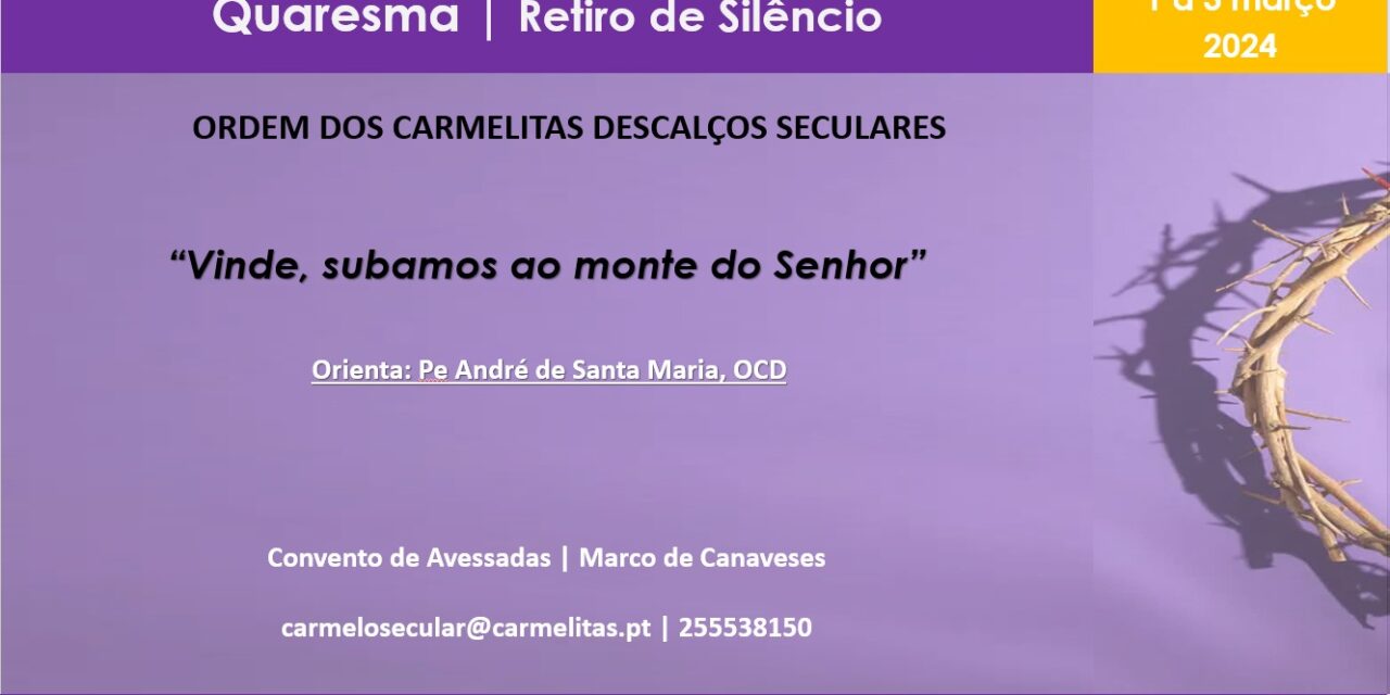 Retiro de Quaresma 2024