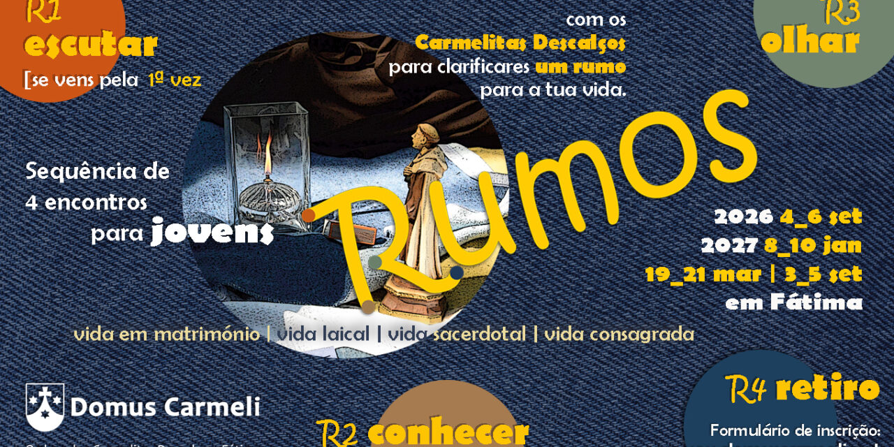 «Rumos»: discernimento vocacional para jovens