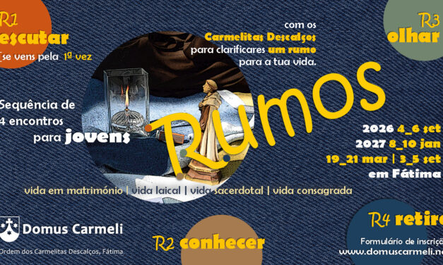 «Rumos»: discernimento vocacional para jovens